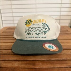 NWOT Sendero Provisions 50 cent worms SnapBack